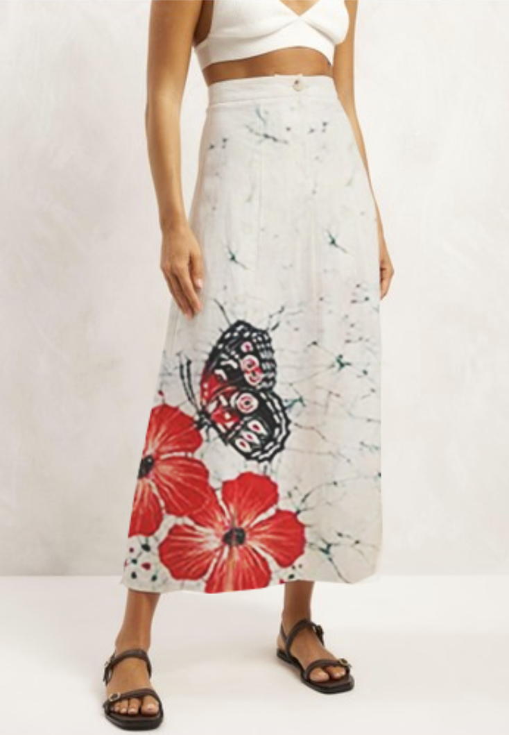 Butterfly Blossom Skirt
