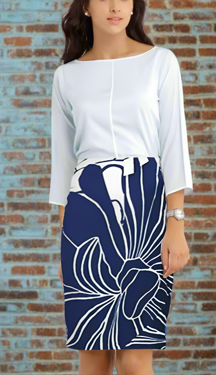 Ocean Petal Skirt