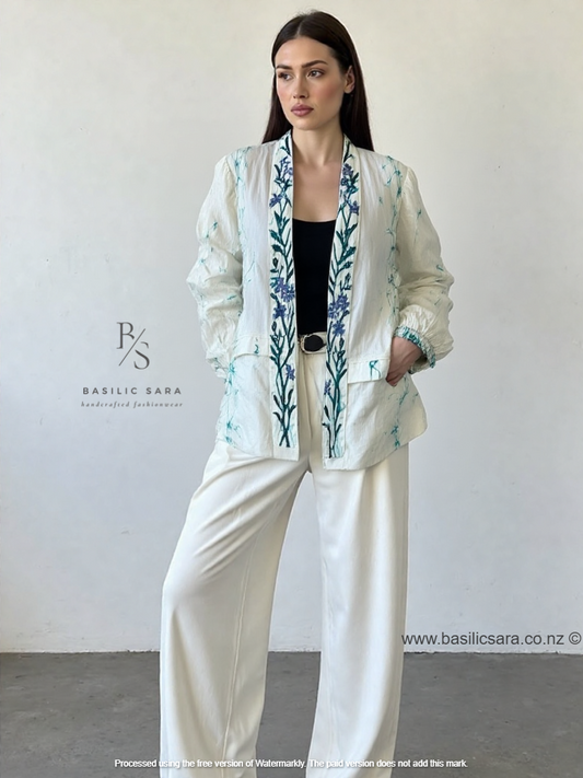 Wild Iris Cotton Jacket