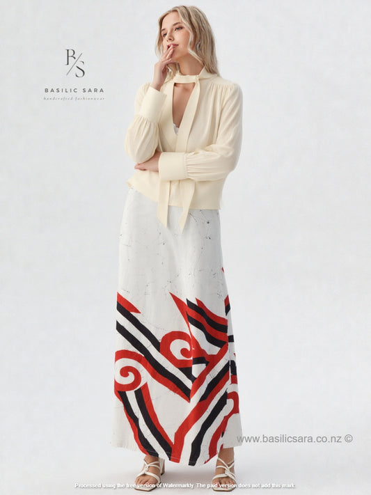 Flame Echo Long Skirt