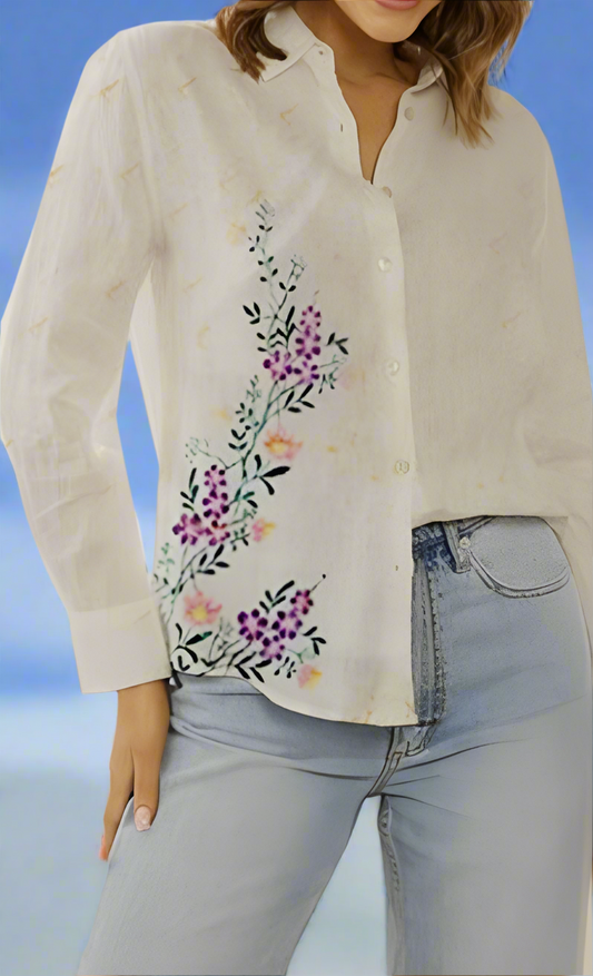 Elegant Blossom Top