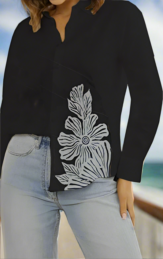 Midnight Blossom Top
