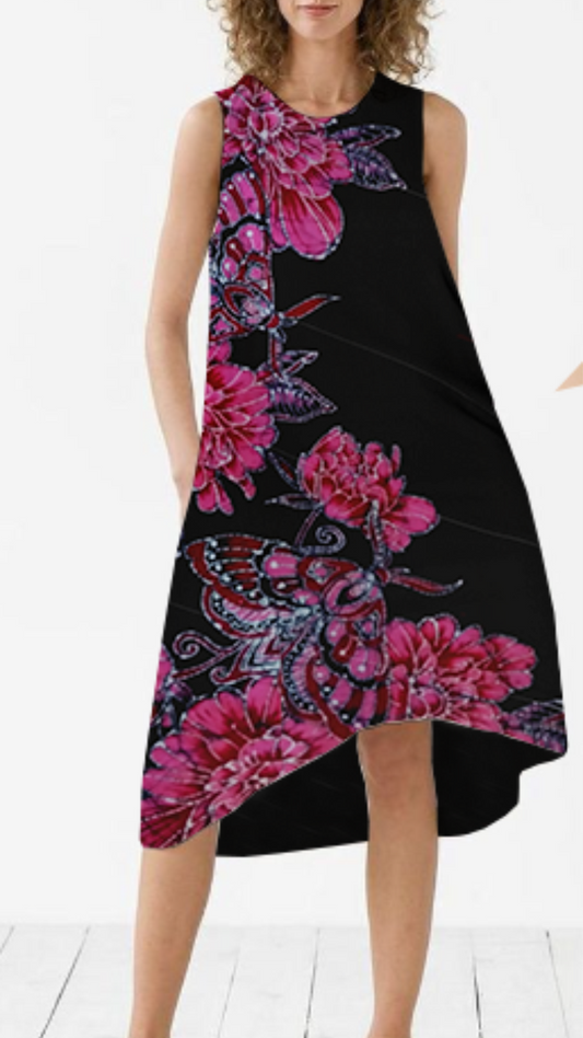 Midnight Garden Dress