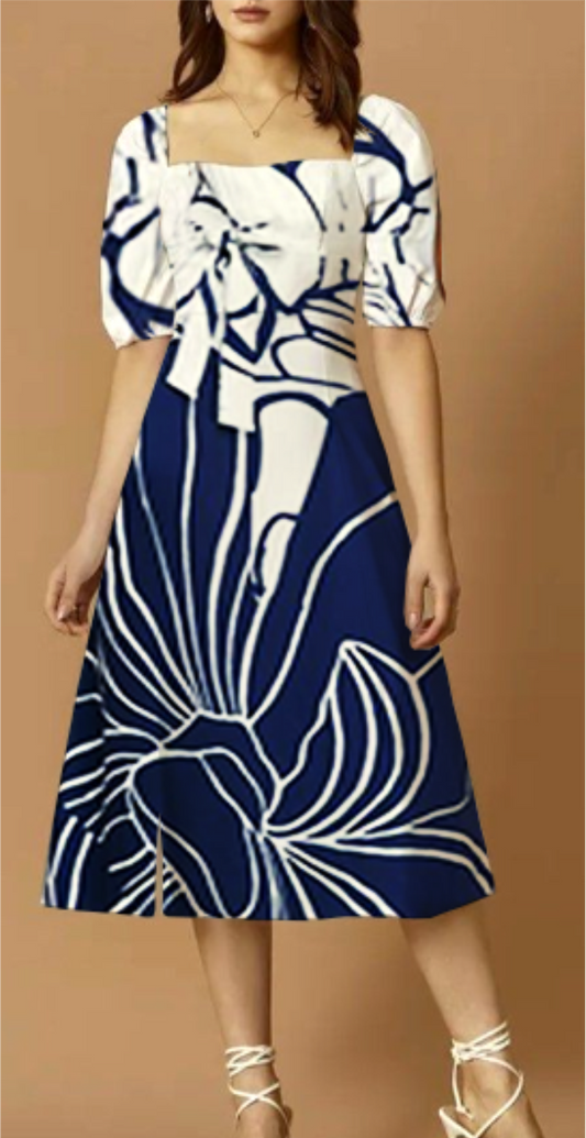 Ocean Petal Dress