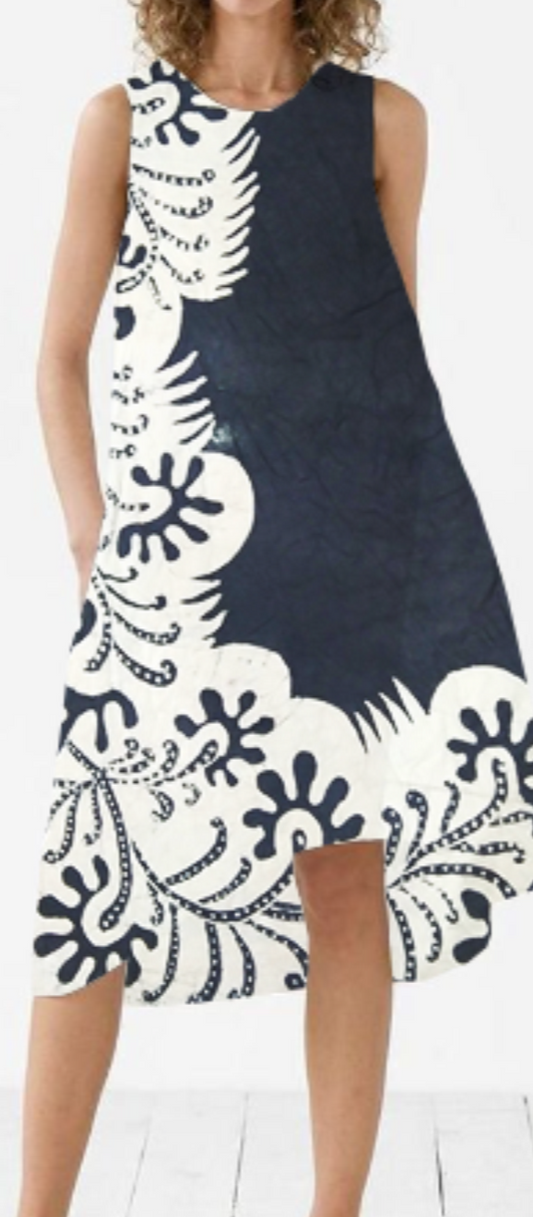 Midnight Wave Dress