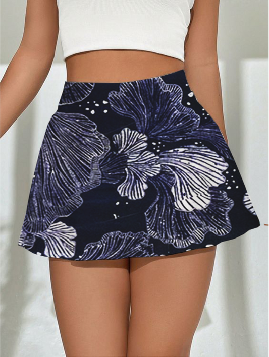 Midnight Petals Skirt