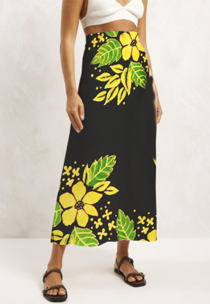 Tropical Sunset Skirt