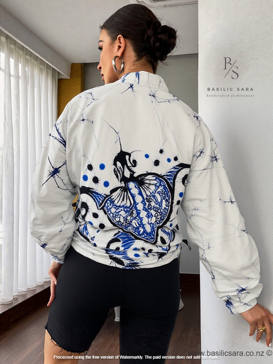 Ocean Manta Cotton Top