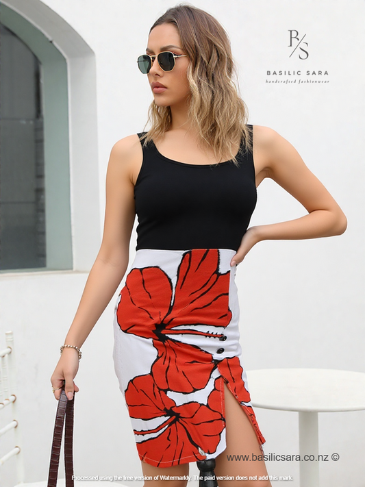 Blossom Radiance Short Skirt